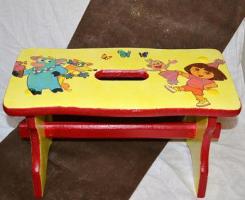 Banc dora collage serviette en papier 